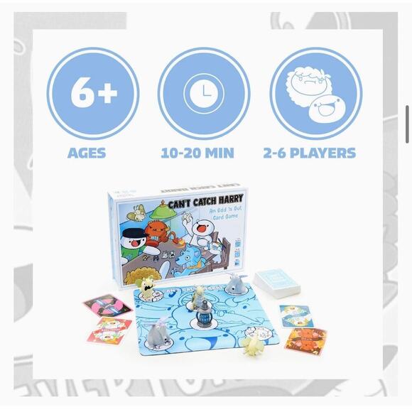 Can't Catch Harry Card Game Original Game new play - Picture 6 of 8